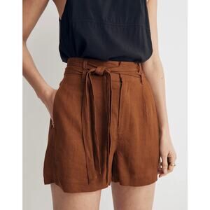 Madewell High Waist Brown Shorts